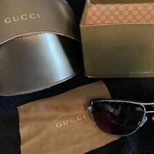 GUCCI Sunglasses with Black Lenses / Frames